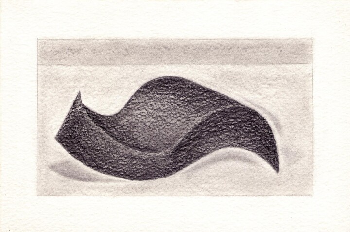 Moran de Musée, Tilde, Original Abstract Drawing, 2008
