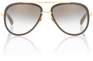 Dita Eyewear Mach Two 18kt gold-plated sunglasses