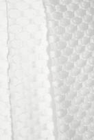 Thumbnail for your product : Burberry Polka-dot fil coupé skirt
