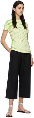 6397 Black Wide Pull-On Trousers