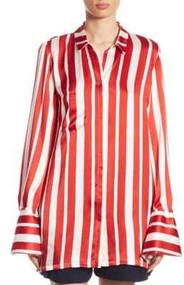Mother of Pearl Aspen Candy Striped Blouse