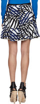 Thumbnail for your product : Proenza Schouler Monstera Leaf-Print Double Wrap Skirt