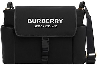 burberry parker check diaper tote bag