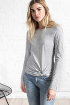 Thumbnail for your product : Lilla P Long Sleeve Twisted Top