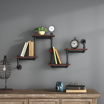 Greyleigh™ Teen Ackerson 4 Tier Floating Shelf