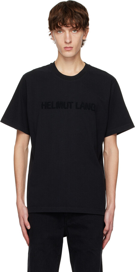 Formindske nationalisme Blive kold Helmut Lang Men's Black T-shirts | ShopStyle