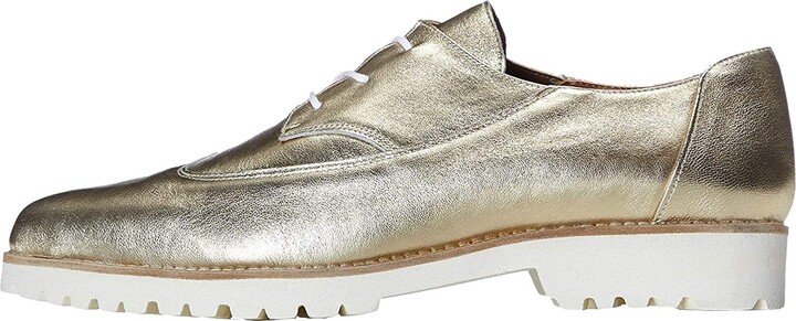 gold brogues womens uk
