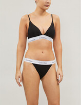 Thumbnail for your product : Calvin Klein Modern Cotton cotton-jersey thong