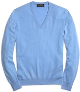 Thumbnail for your product : Brooks Brothers Lightweight Cashmere V-Neck Sweater