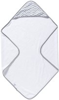 Thumbnail for your product : American Baby Company 100% Organic Cotton Terry Hooded Towel & Washcloth Set - Gray Zigzag