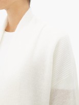 Thumbnail for your product : Brunello Cucinelli Ribbed Fine-knit Cardigan - White