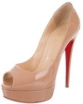 Thumbnail for your product : Christian Louboutin Very Prive Peep-Toe Pumps