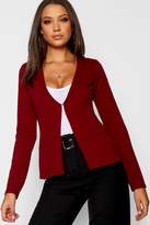 Thumbnail for your product : boohoo Tall Hook And Eye Blazer
