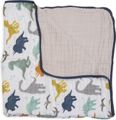 Thumbnail for your product : Little Unicorn Cotton Muslin Original Quilt, Dino Friends