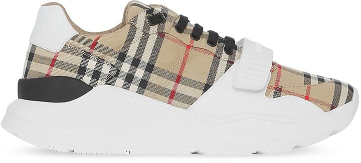 Burberry Check Sneakers | Shop the world's largest collection of 