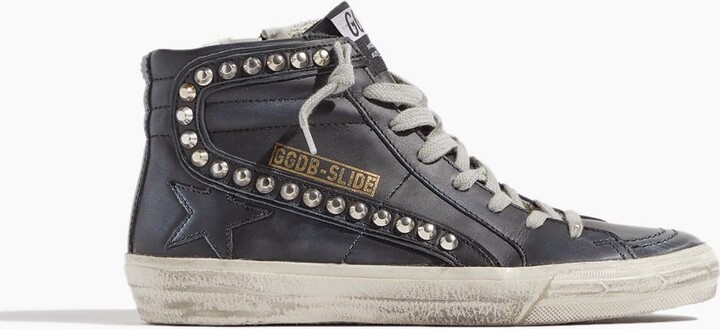 Golden Goose Slide Sneaker in Black