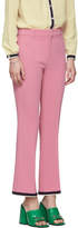 Thumbnail for your product : Gucci Pink Bootcut Trousers
