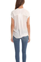 Thumbnail for your product : Helmut Lang Lush Voile Draped Angled Top