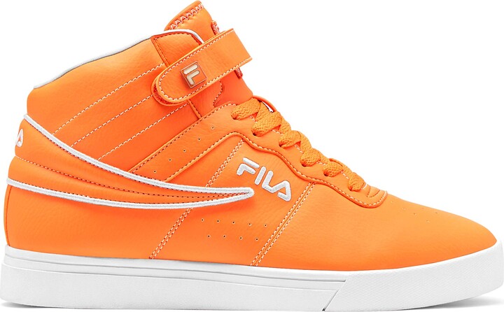 orange fila sneakers