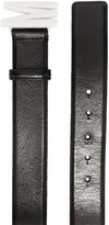 Thumbnail for your product : Moschino M logo-plaque belt