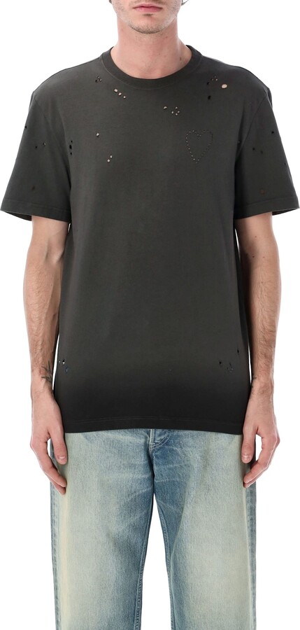 Golden Goose Distressed Heart T-shirt