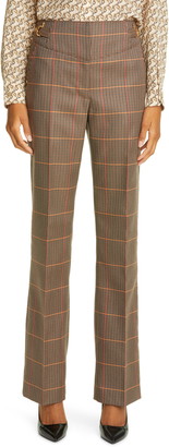 burberry plaid women's pants
