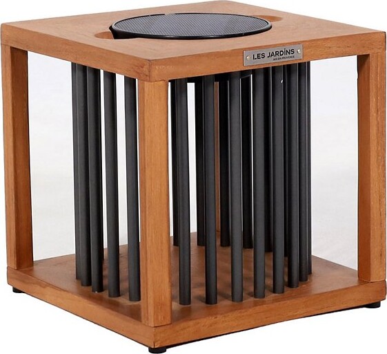 Les Jardins Akin Outdoor Solar LED Table Lamp in Matte