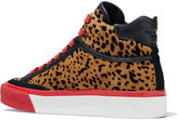 Thumbnail for your product : Rag & Bone Army High Leopard-print Suede High-top Sneakers