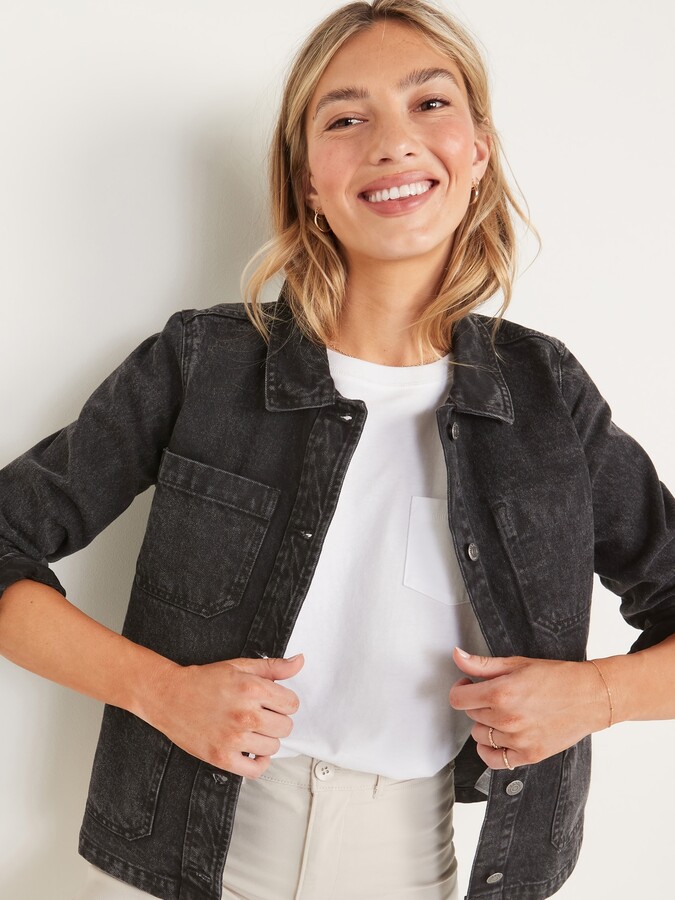 old navy black jacket