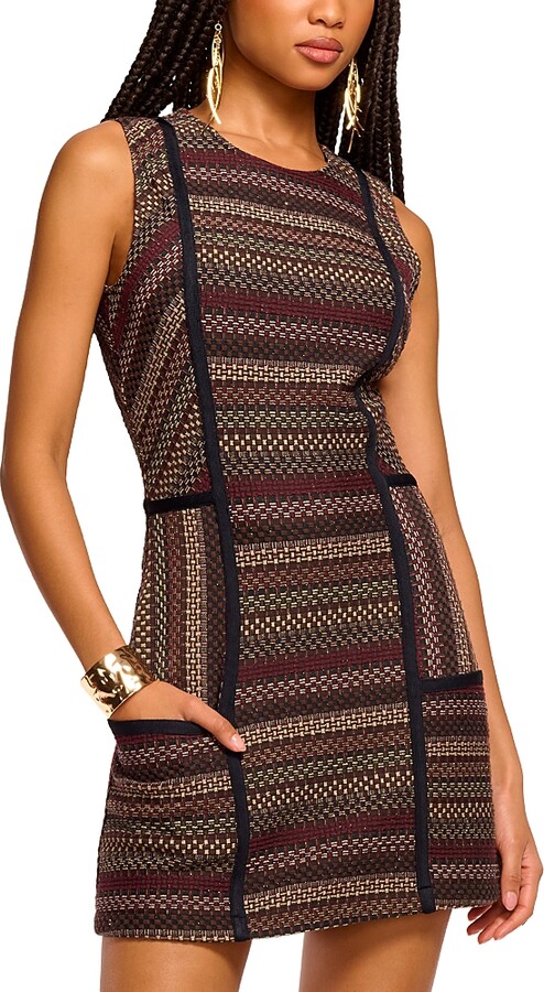 Ramy Brook Jeanette Spliced Dress