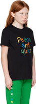 Thumbnail for your product : Museum of Peace & Quiet SSENSE Exclusive Kids Black T-Shirt