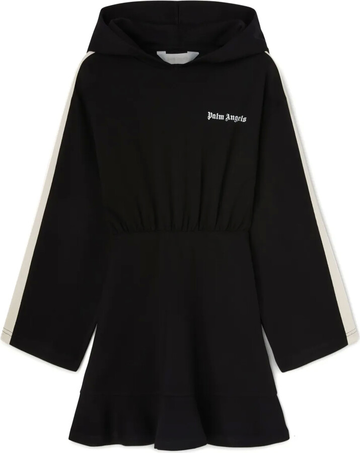 Logo-Print Hoodie Dress