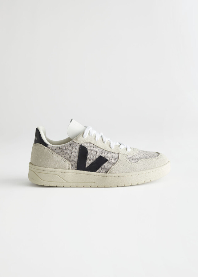 And other stories Veja V-10 Flannel - ShopStyle Low Top Sneakers