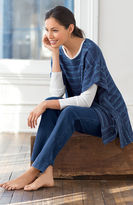 Thumbnail for your product : J. Jill Pure Jill novelty-stitch poncho