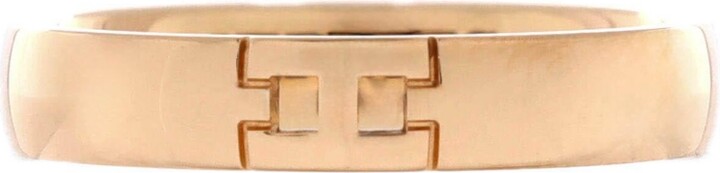 Pre-owned Hermes Pre-Owned HERMAâ°S Ever Herakles Wedding Band Ring
