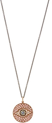 Ileana Makri Diamond, sapphire & pink-gold necklace