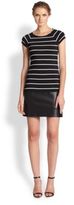 Thumbnail for your product : Bailey 44 Jersey Stripe Contrast Dress