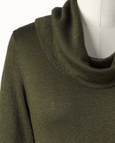 Thumbnail for your product : Coldwater Creek Sparkle cowlneck sweater