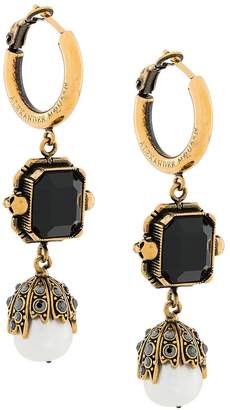 Alexander McQueen embellished earrings