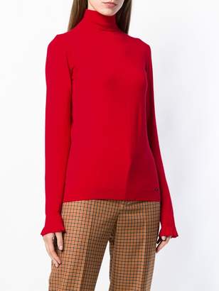 Liu Jo roll-neck fitted sweater