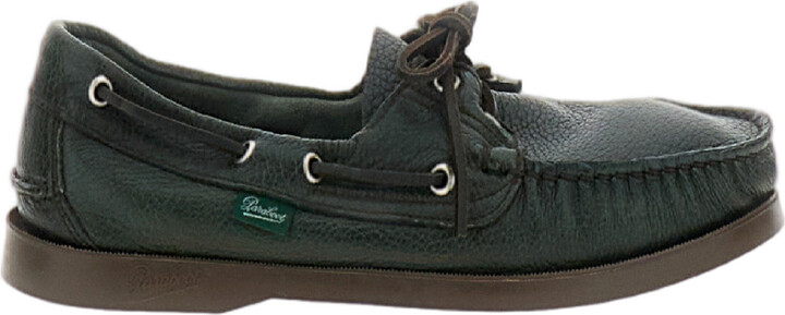 Paraboot Green Barth Suede Loafers
