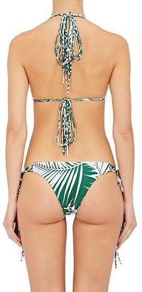 Mikoh Women's Kirra Microfiber Halter Bikini Top