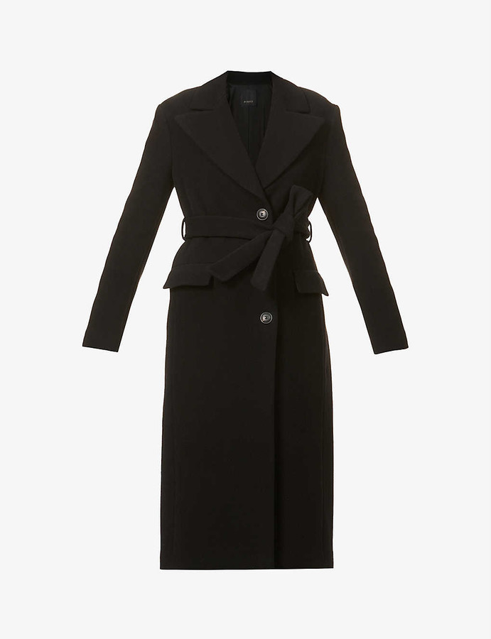 Pinko Martini singlebreasted woolblend coat ShopStyle