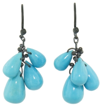 Ten Thousand Things Turquoise Cluster Earrings