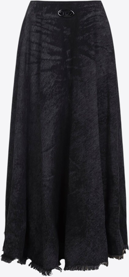 Diesel De-Hannie Washed-Out Skirt