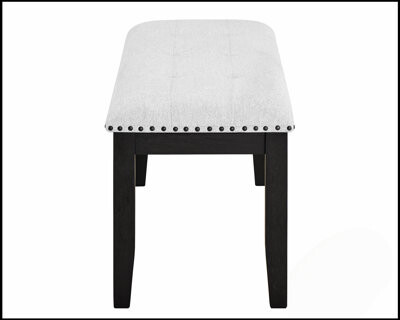 Hokku Designs 6Pc Contemporary Dining Set With Marble Table Dove Gray Upholstery And For Elegant Dining