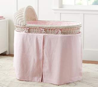 bassinet bedding set bumper and skirt