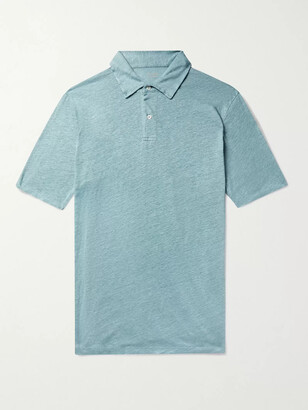 Hartford Slub Linen Polo Shirt
