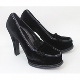 Thumbnail for your product : Saint Laurent Black Velvet Heels