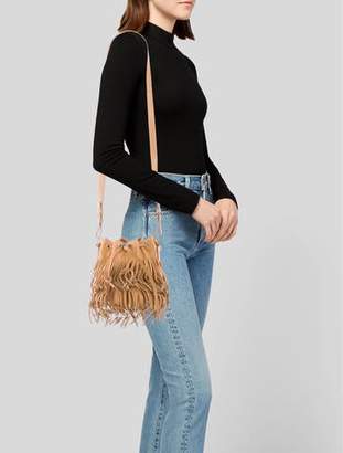 Saint Laurent Fringe Leather Bag